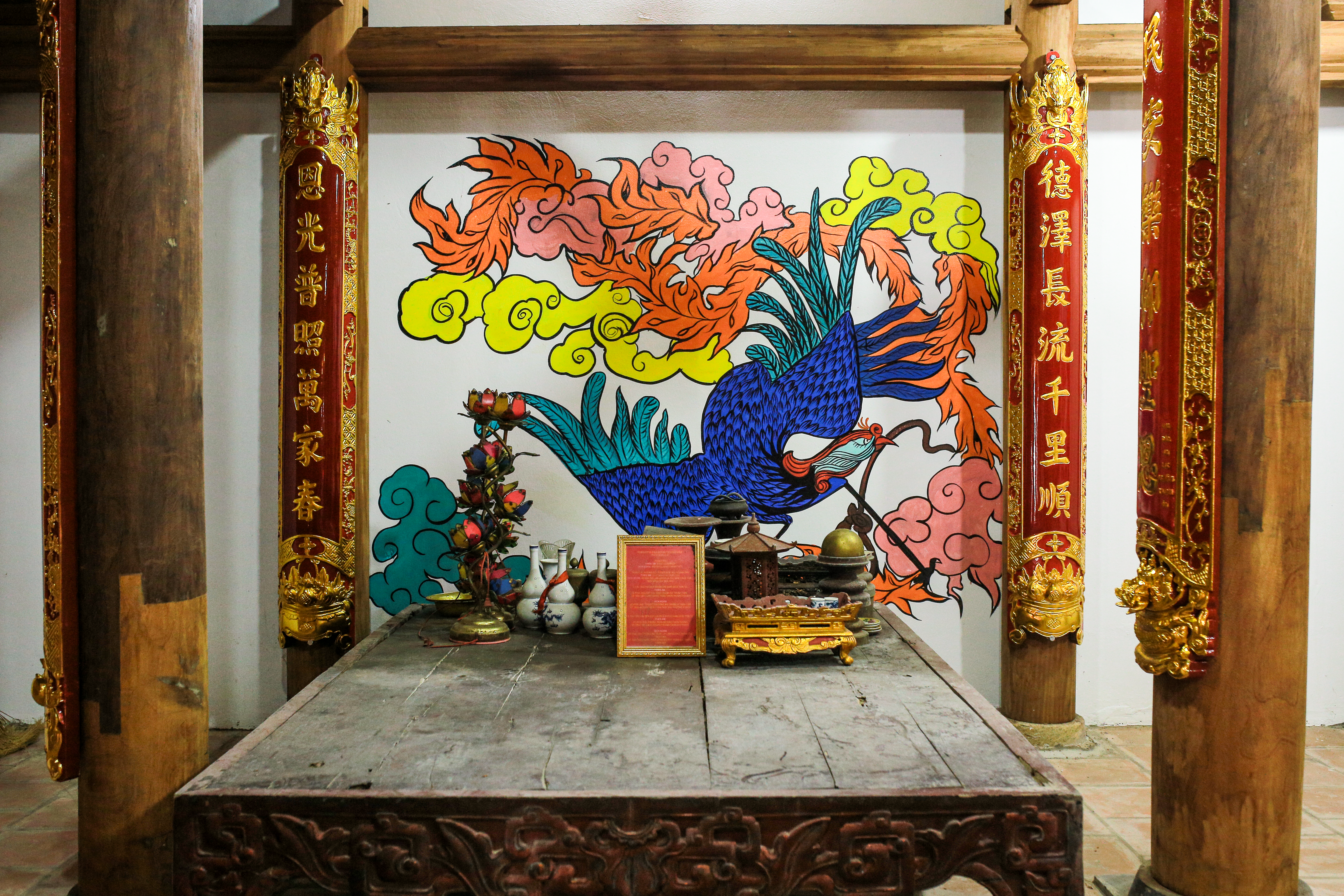 Không gian Tiền tế – Hậu cung