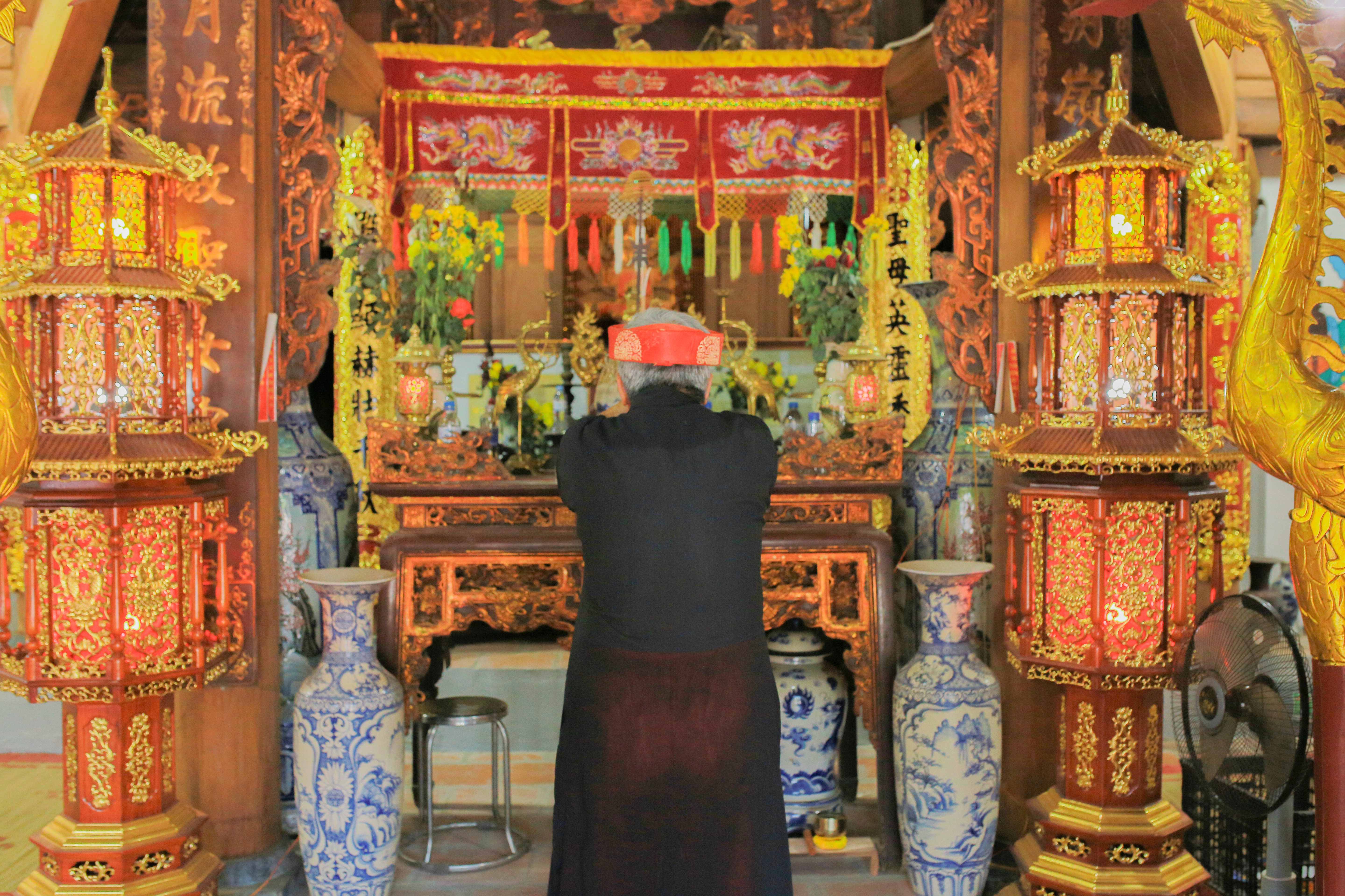 Bài trí nội thất Tiền tế – Hậu cung